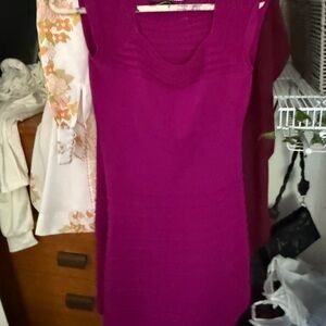 Nanette Lepore Pink Sleeveless Sheath Mini Dress